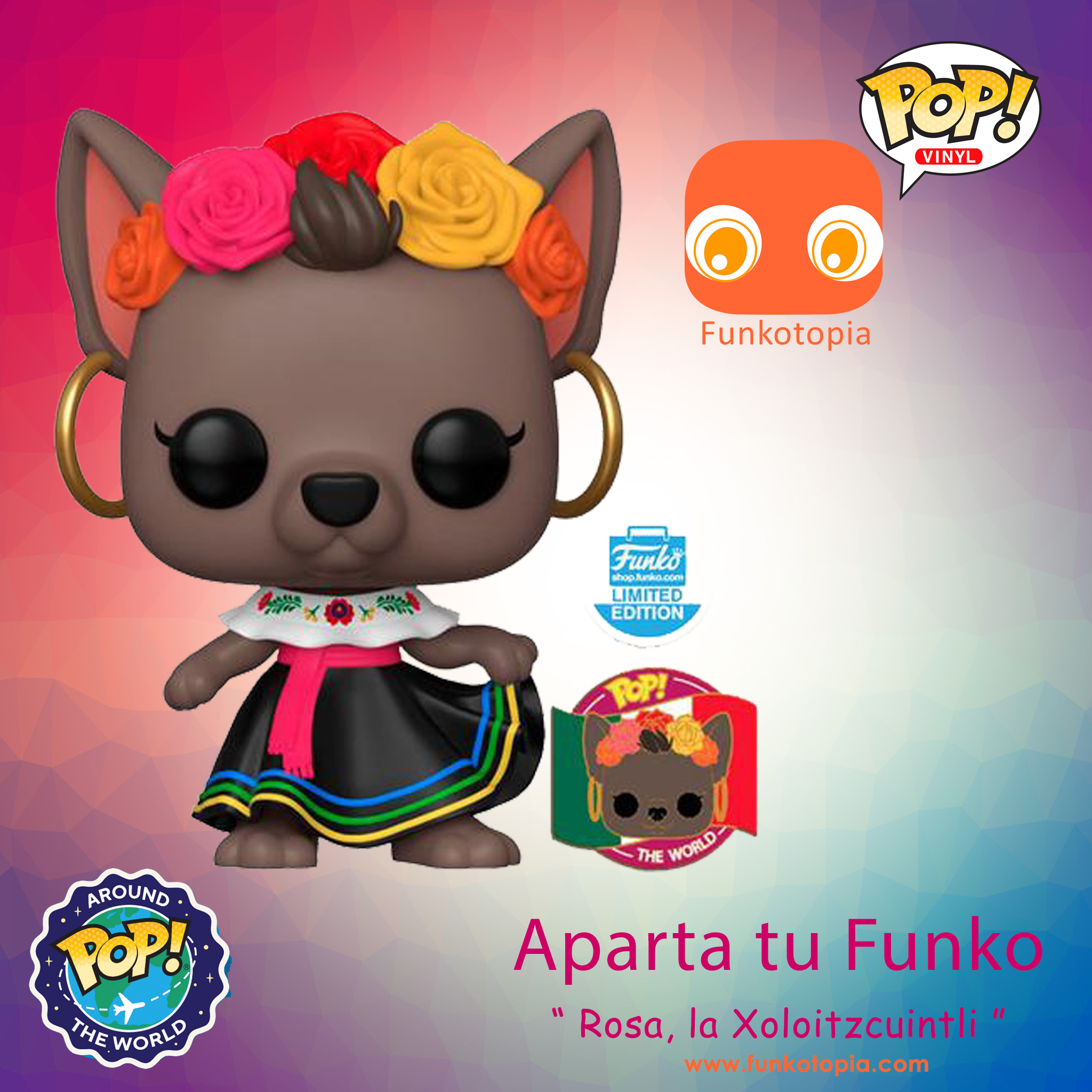 En Funkotopia, descubre la nueva colección de Funko Pop! Around the World